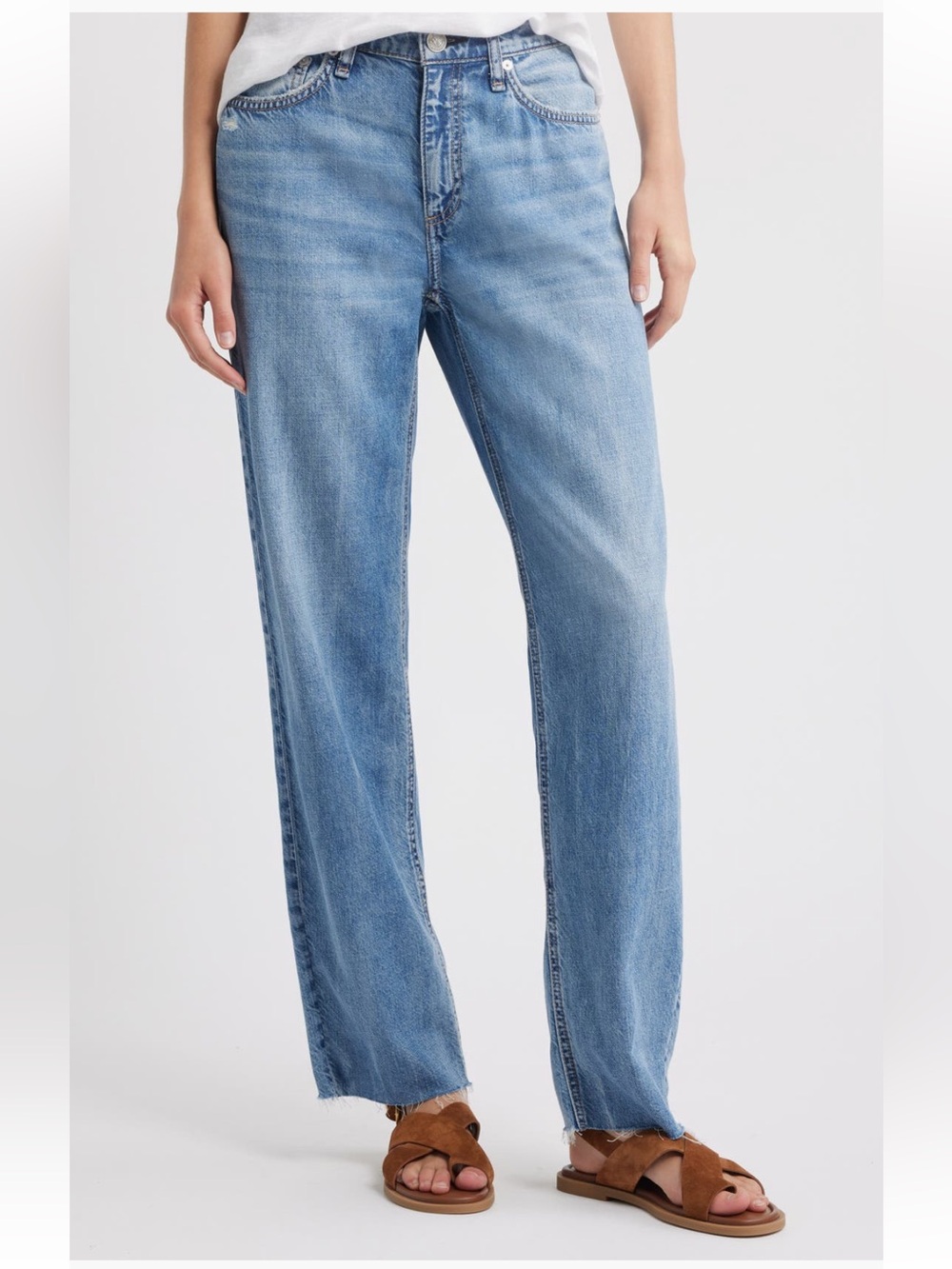 Rag & Bone Women's Dre Low Rise Baggy Boyfriend Jeans